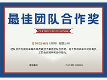 深圳公司注冊代辦代理公司、深圳注冊公司代辦公司菁華集團(tuán)榮譽(yù)獎項(xiàng)：最佳團(tuán)隊合作獎、hezuotuanduijiang
 